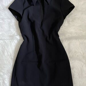 Zara Midnight Black Mini Dress